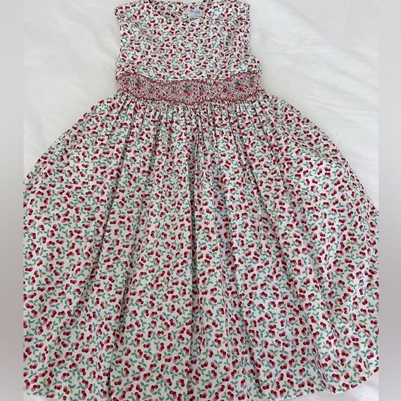 Luli & Me cherry berry smocked dress size 6X
New No Tag 100% Cotton - Picture 2 of 5